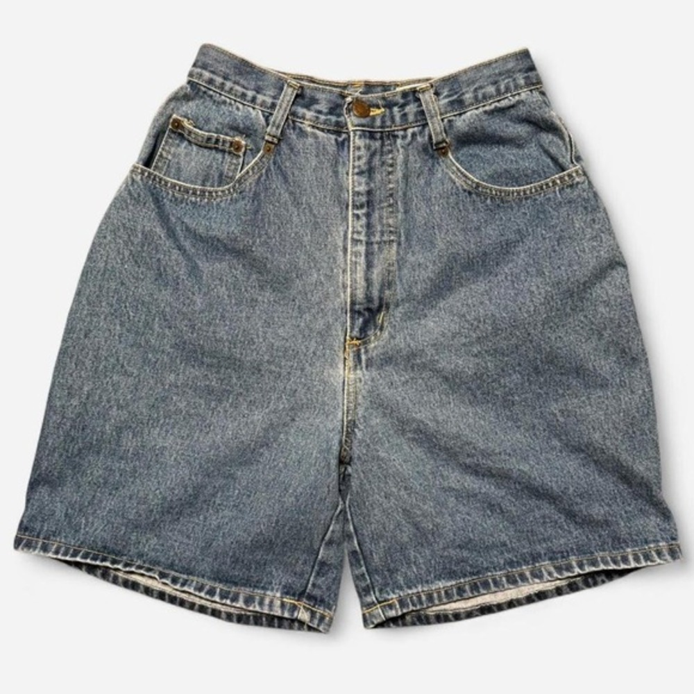 Class 955 Vintage High Waisted Denim Shorts Size 11/12‎
